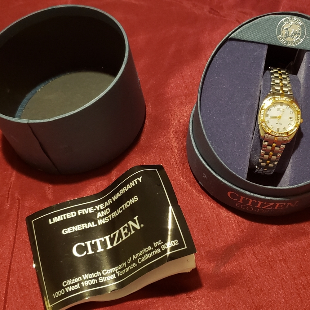 Citizen eco drive watch